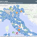 Aperti e Liberi Mappa Esercenti No Green Pass Italia